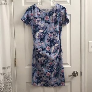 Gorgeous Pink blush floral maternity dress